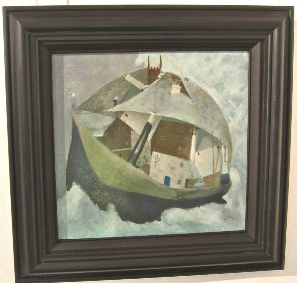 - Mixed Media on Board, Painting by David Eustace, measuring 28 x 29 cm (H x W) framed at 41 x 42 cm £1095